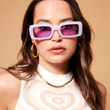 Margot Rectangular Sunglasses (3col)