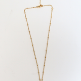 Jules Heart Red 18K Gold Plated Necklace