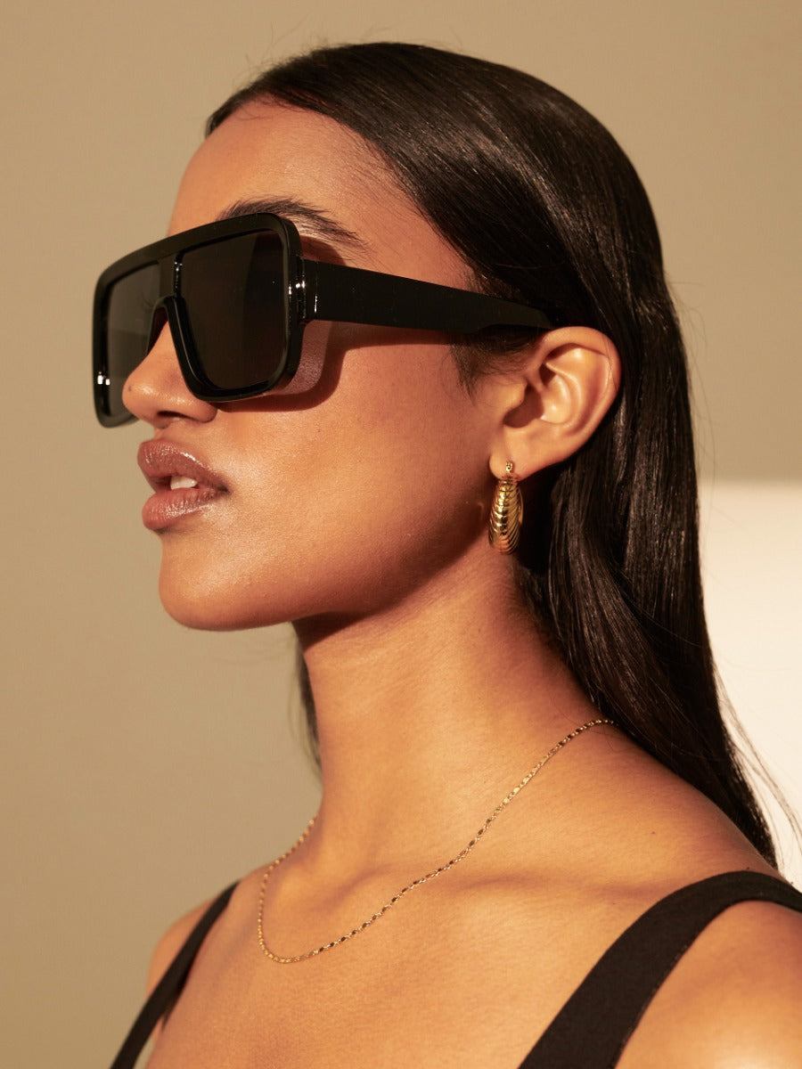 Retro Oversize Square Sunglasses