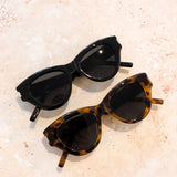 Mielli Cat Eye Sunglasses in Black