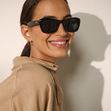 Tiarnie Retro Oval Sunglasses (2col)