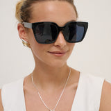 Maree Square Everyday Sunglasses in Black