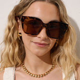 Maree Square Everyday Sunglasses in Tort