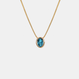 Aurora Birthstone 18K Gold Plated Necklace
