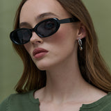 Mardi Oval  Retro Sunglasses (3col)