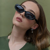 Mardi Oval  Retro Sunglasses (3col)