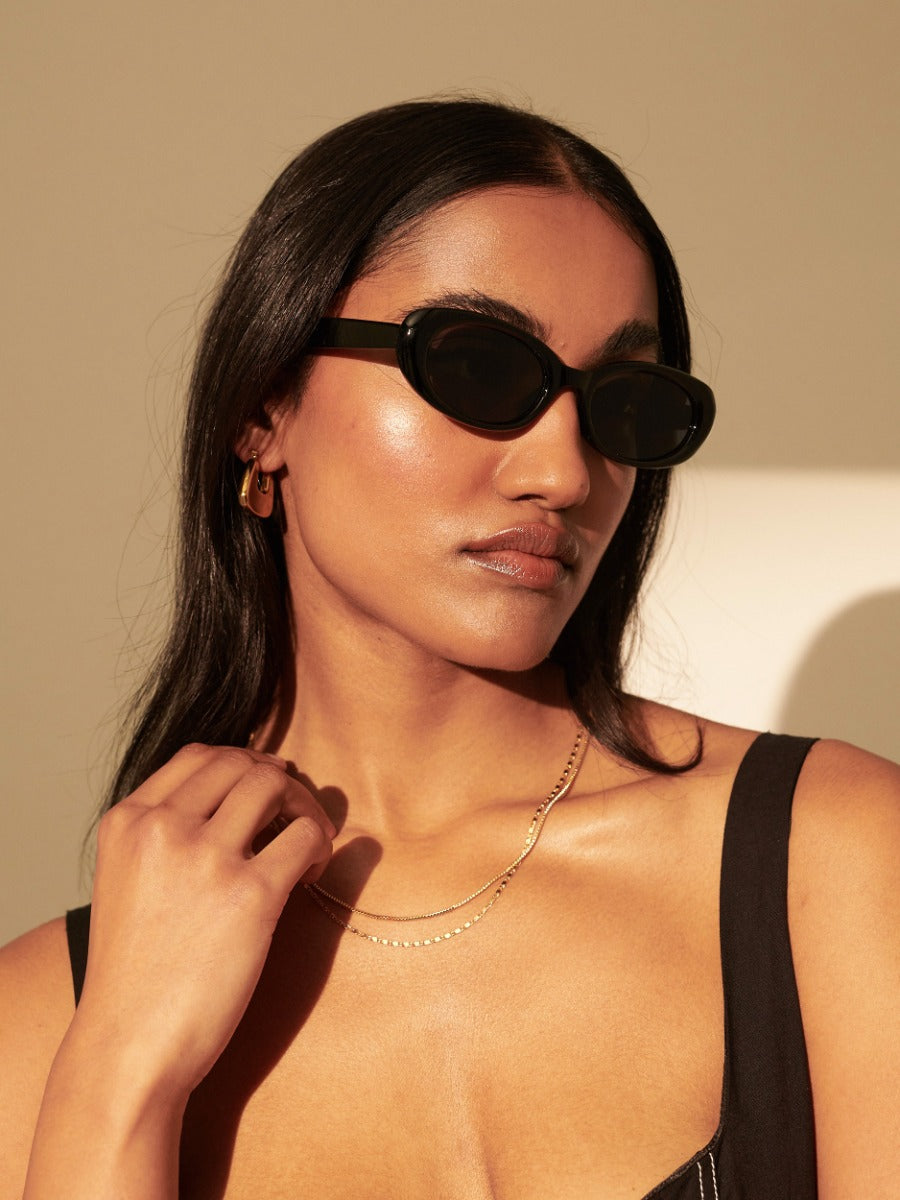 [Restocked] Mardi Oval  Retro Sunglasses