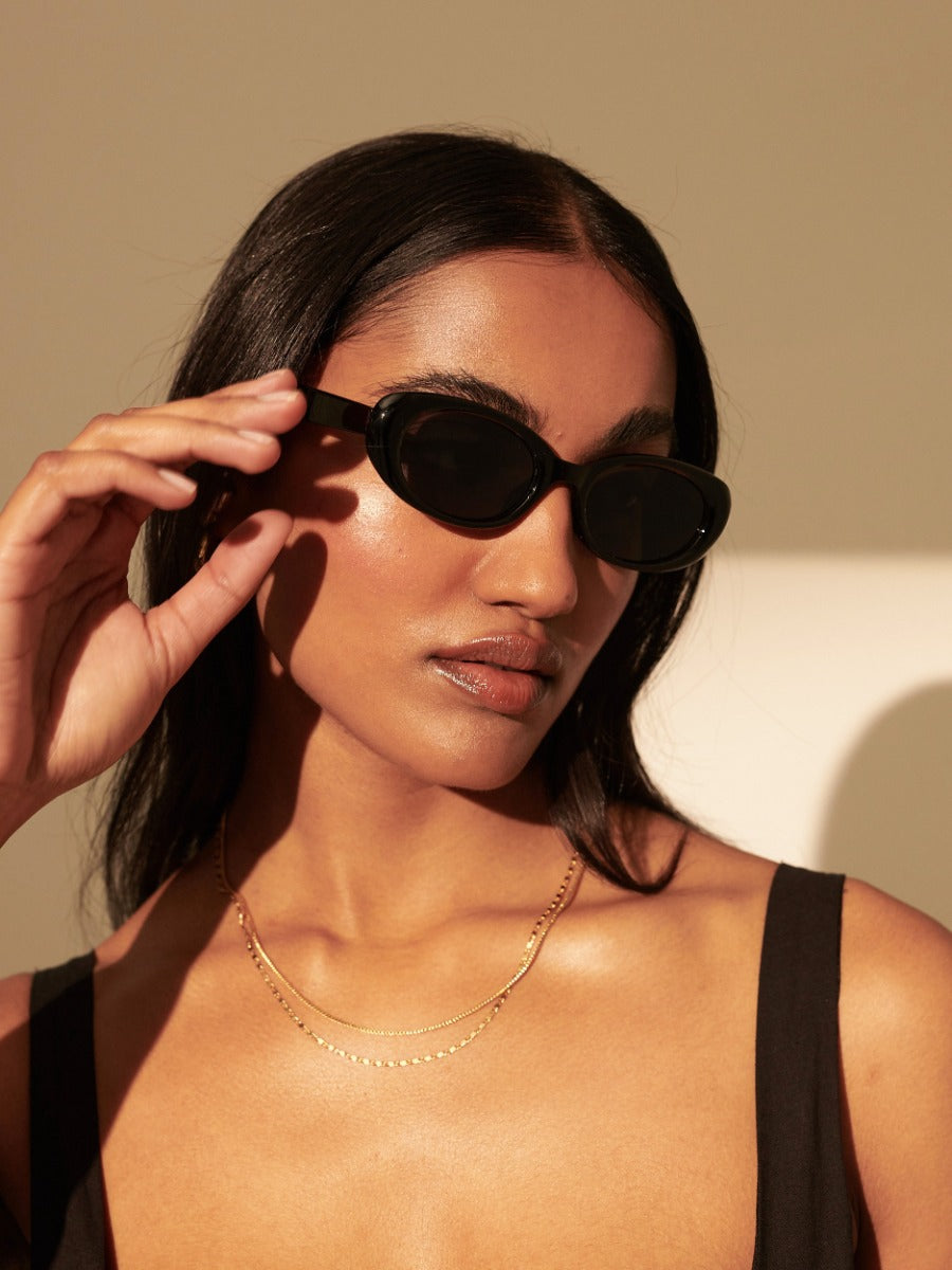 [Restocked] Mardi Oval  Retro Sunglasses