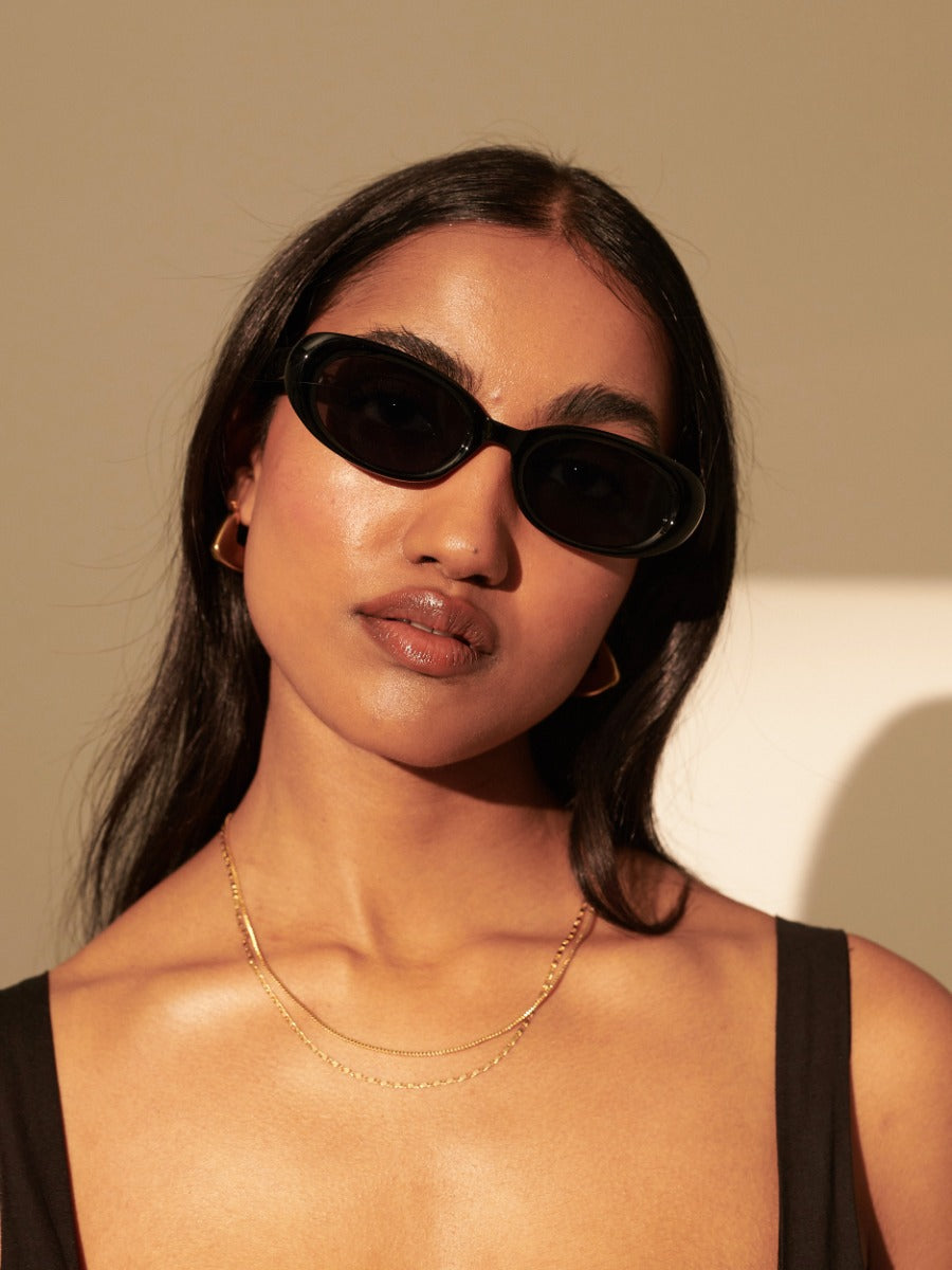 [Restocked] Mardi Oval  Retro Sunglasses