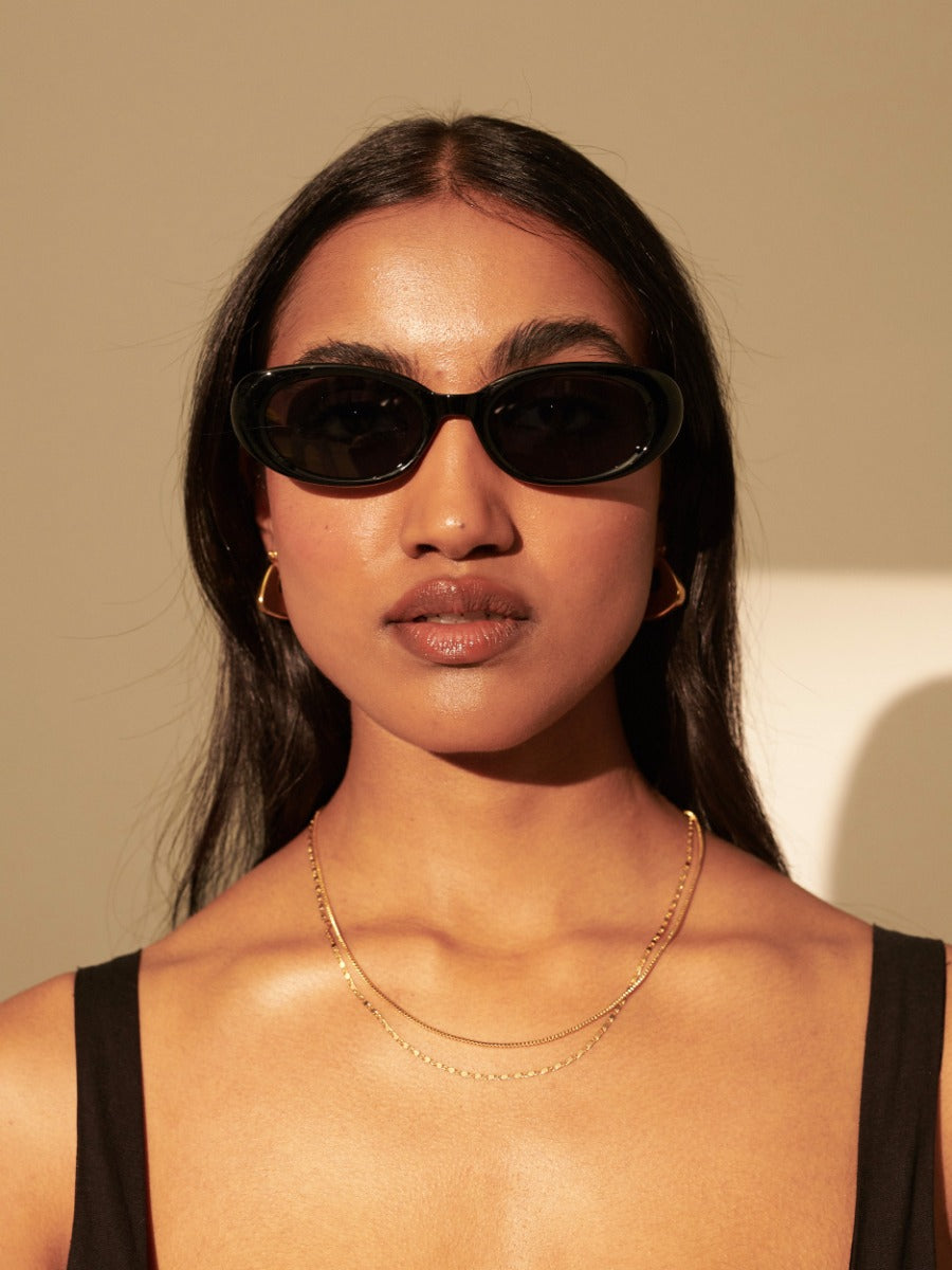 [Restocked] Mardi Oval  Retro Sunglasses