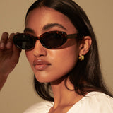 Mardi Oval  Retro Sunglasses (3col)