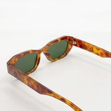 L&S Laila Square Frame Sunglasses in Tort