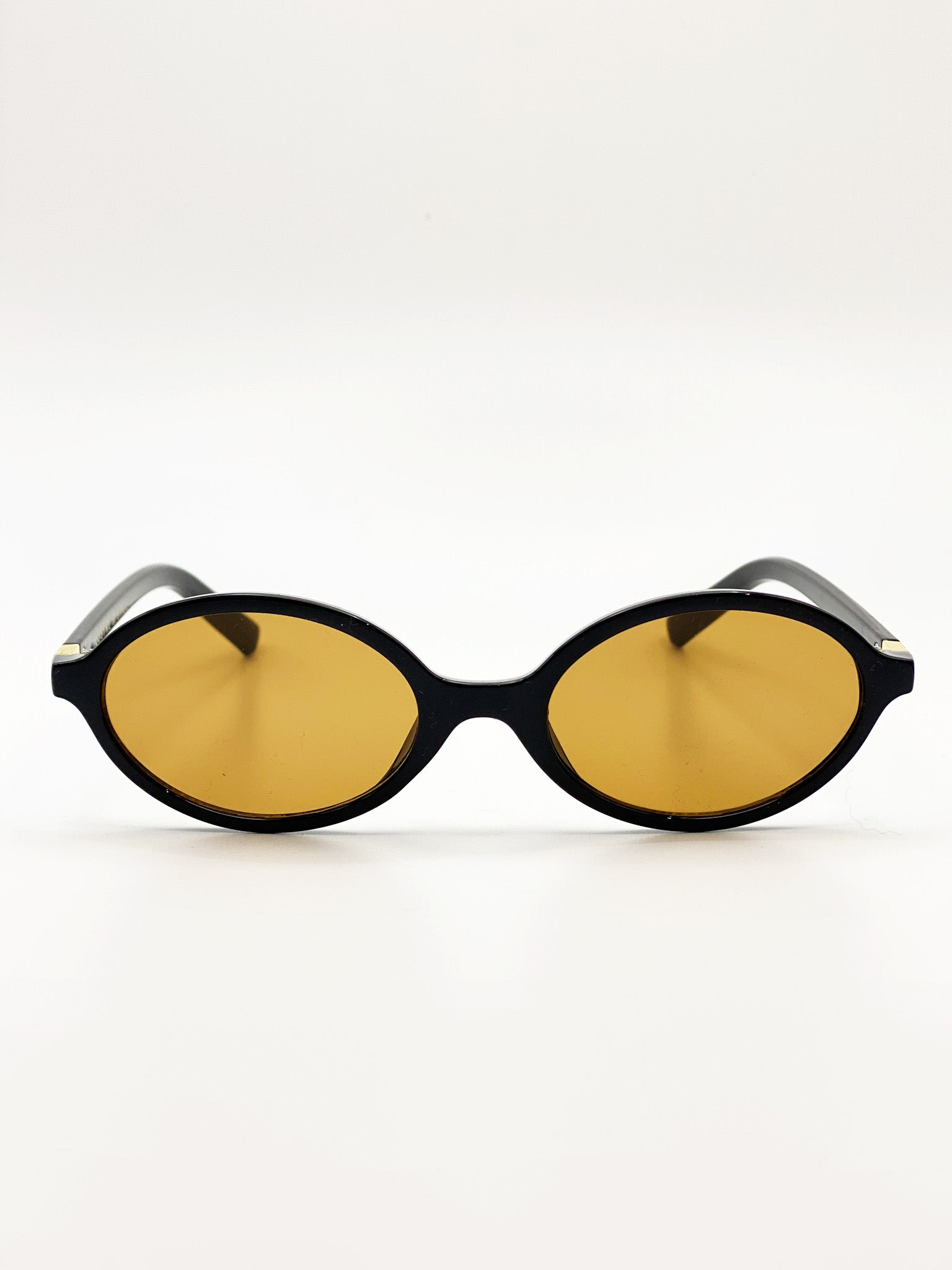 L&S Sezane Vintage Sunglasses in Brown