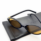 L&S Sezane Vintage Sunglasses in Brown