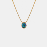Aurora Birthstone 18K Gold Plated Necklace