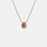 Aurora Birthstone 18K Gold Plated Necklace