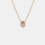 Aurora Birthstone 18K Gold Plated Necklace