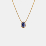 Aurora Birthstone 18K Gold Plated Necklace