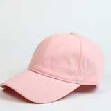 Pink Cotton Baseball Cap