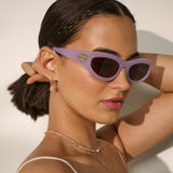 Emilee Oval Sunglasses (3col)