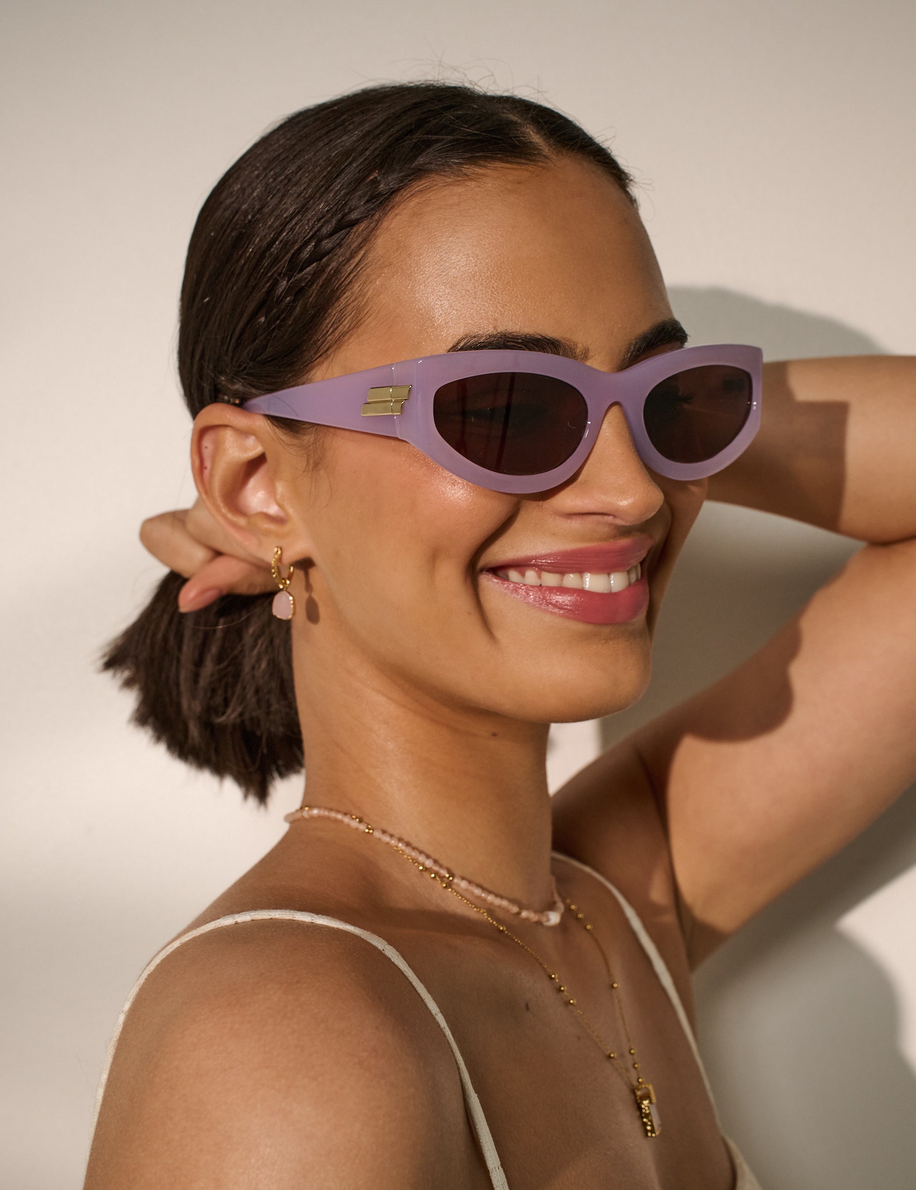 Emilee Oval Sunglasses (3col)