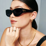 Emilee Oval Sunglasses (3col)