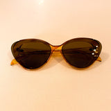 Abigail Cat-Eye Sunglasses in Brown