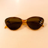 Abigail Cat-Eye Sunglasses in Brown