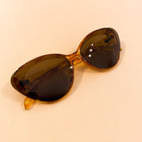 Abigail Cat-Eye Sunglasses in Brown