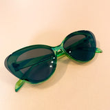 Abigail Cat-Eye Sunglasses in Brown