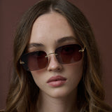 Balona Square Frameless Sunglasses