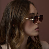 Balona Square Frameless Sunglasses