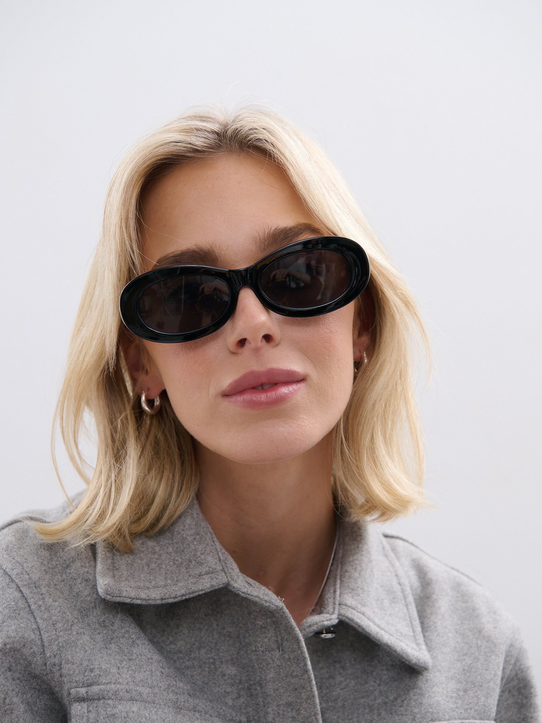 [Restocked] Ella Oval Circular Sunglasses (3col)