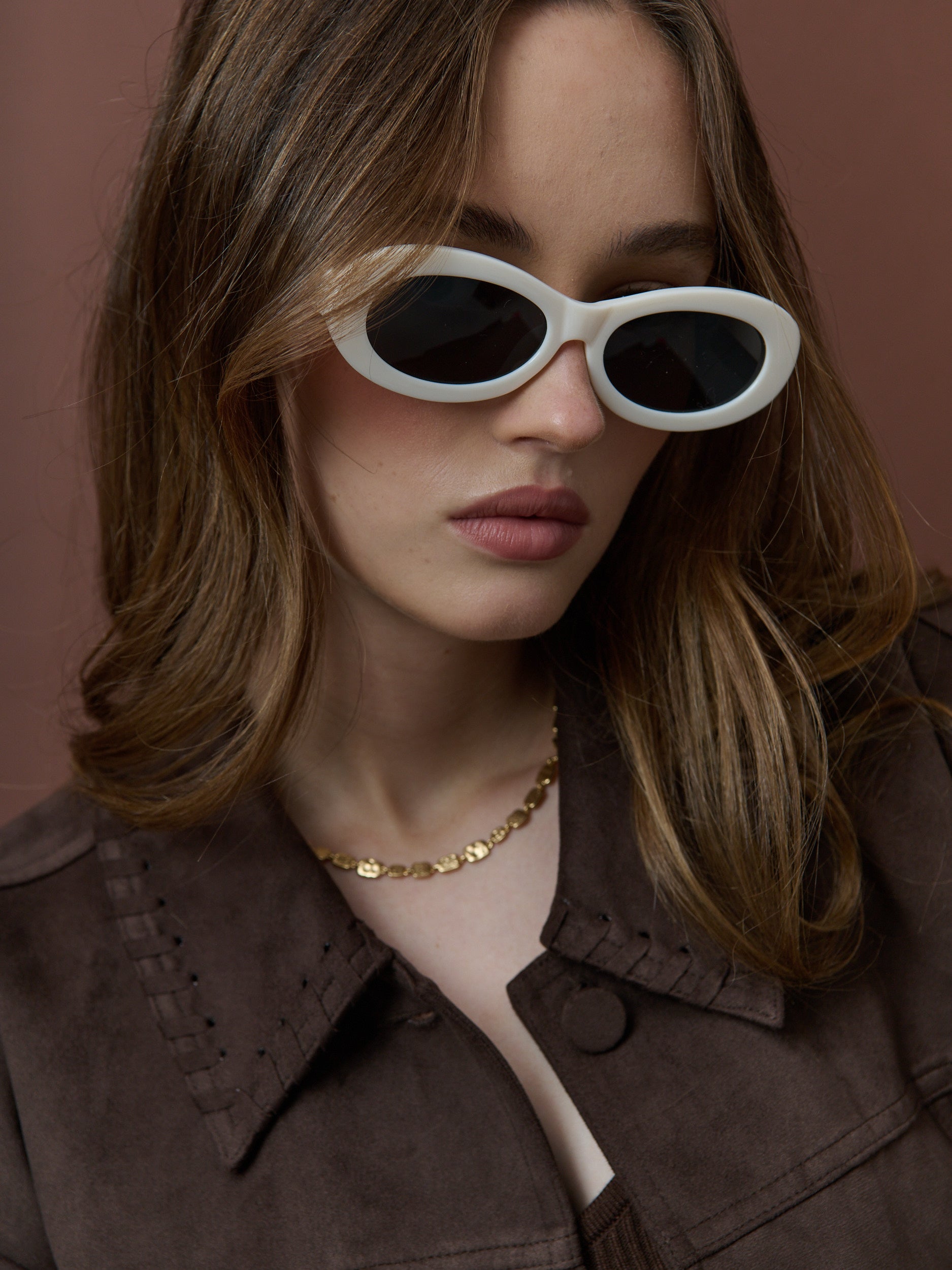 [Restocked] Ella Oval Circular Sunglasses (3col)