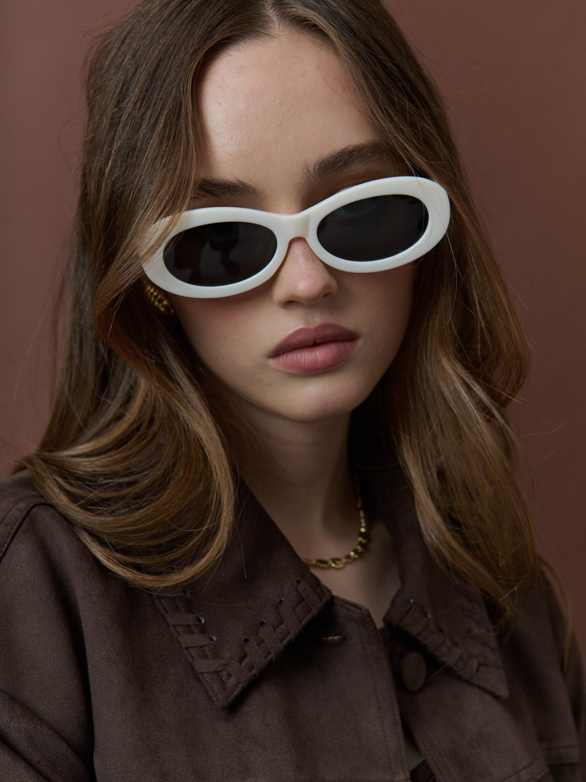 [Restocked] Ella Oval Circular Sunglasses (3col)