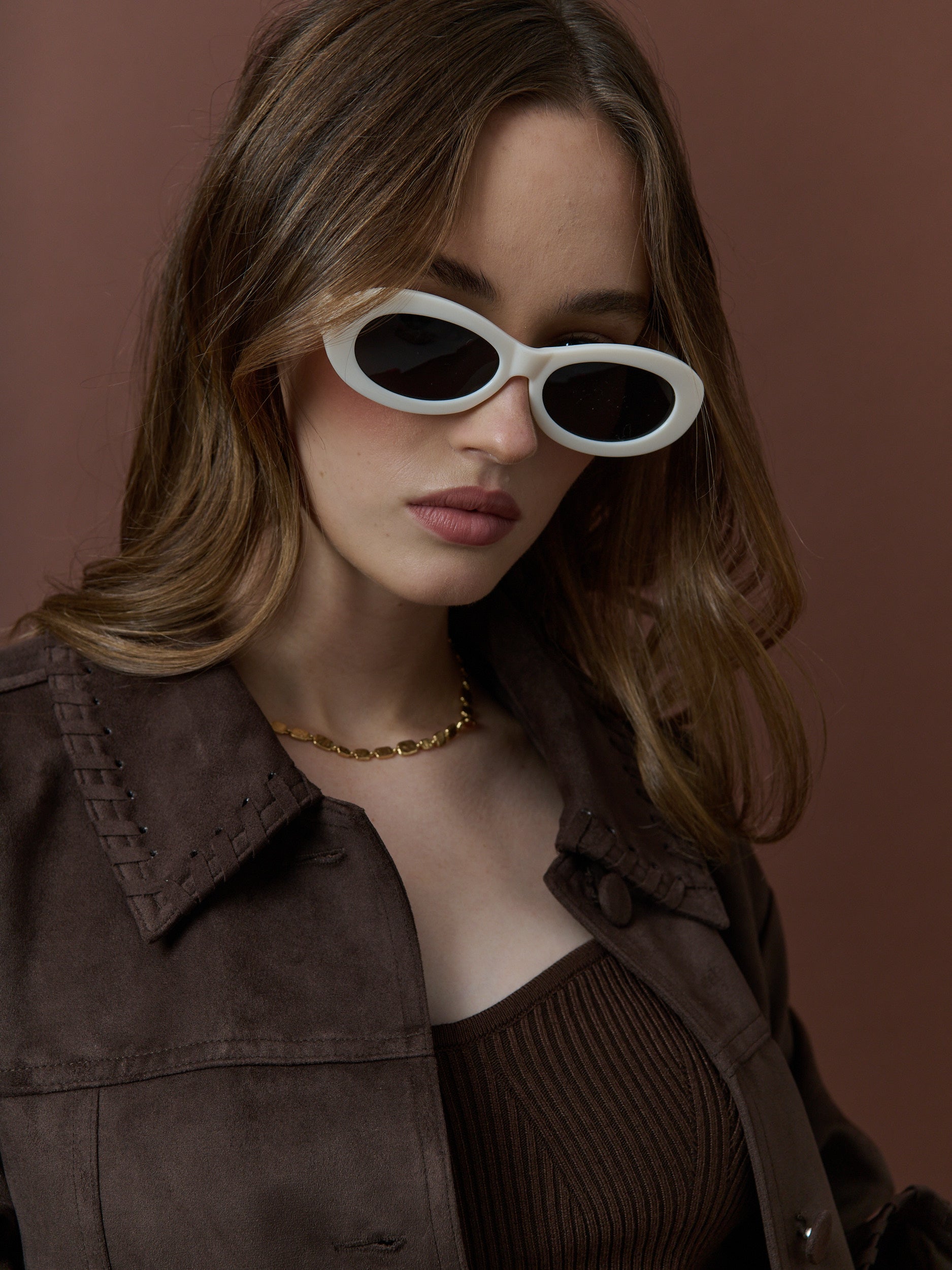 [Restocked] Ella Oval Circular Sunglasses (3col)