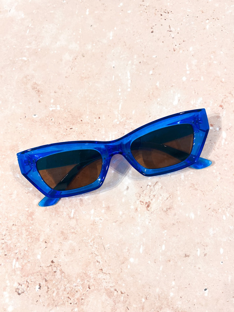 Nova Angular Cat-Eye Sunglasses