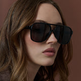 Musty Aviator Sunglasses -Black