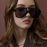Musty Aviator Sunglasses -Black