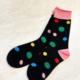 [Sale] Classic Polka Crew Socks