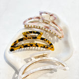 Cami Acrylic Metal Claw Clip (3col)