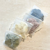 Lustre & Sage Silk Scrunchie in Sage