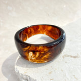 Caramel Cuff Bold Bangle
