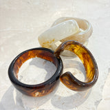 Forum Bangle in Stone