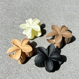 [Restocked] Hibiscus Matte Flower Claw Clips (4col)