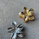 [Restocked] Hibiscus Metal Flower Claw Clips (2col)