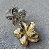 [Restocked] Hibiscus Metal Flower Claw Clips (2col)