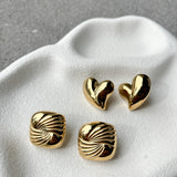 Lisa Square Statement Earrings