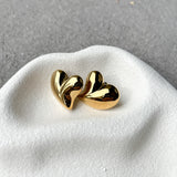 Jessie Heart Statement Earrings