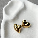 Jessie Heart Statement Earrings